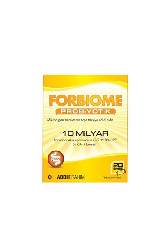 Forbiome 10 Milyar Probiyotik 20 Saşe