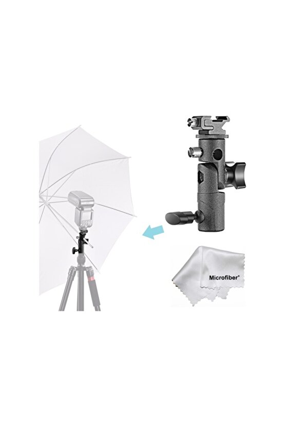 Fotga Umbrella Mount Bracket Şemsiye Flaş Tutucu  V30