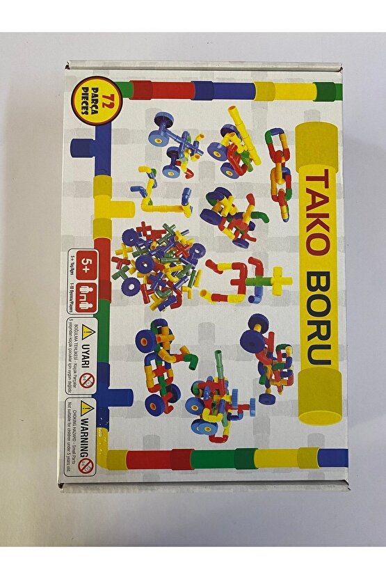 Tako Boru Yapı Oyuncağı-hediyeli.