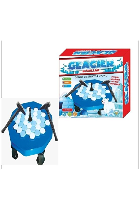 Glacıer zeka geliştirici stratejik buz kırma oyunu