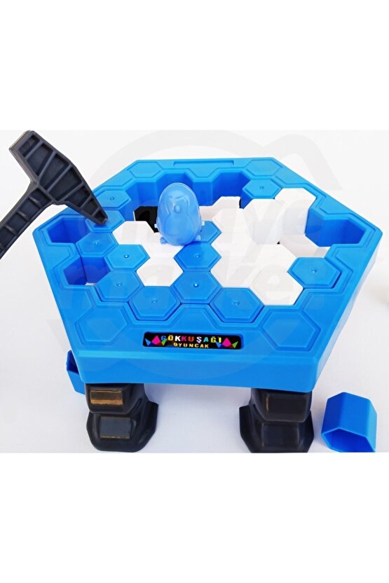 Penguen Düşürme Oyunu Buz Tuzağı Oyunu Buz Kırma Çocuk Zeka Ve Strateji Oyunu