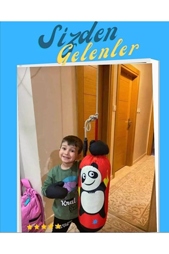 2-6 yaş cocuklar icin boks torbası ELDİVEN HEDİYELİ