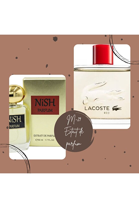 Nish Parfum M-29 Extrait De Parfum 50ml Woody-red