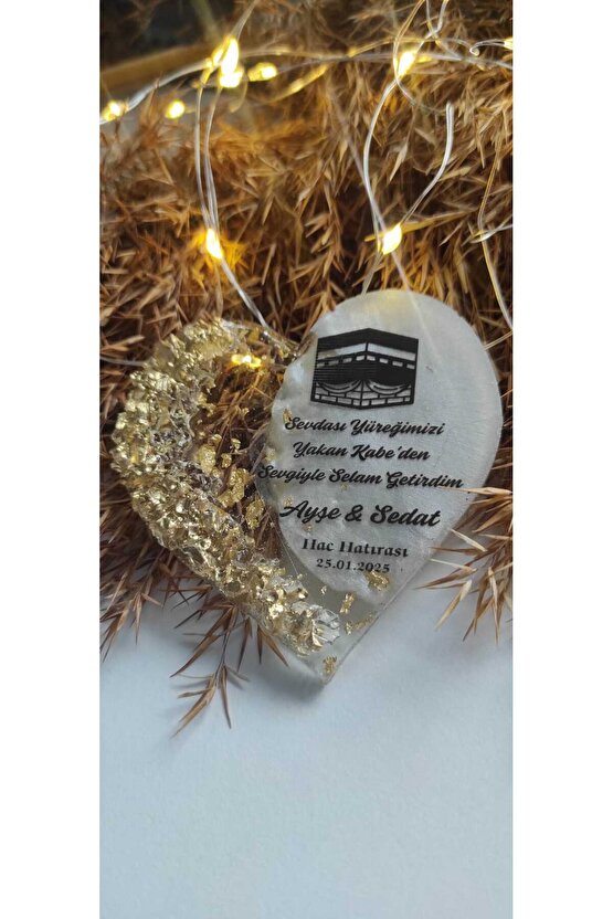 Hac Kabe Umre Hediyelik 15 Adet Epoksi Magnet Hatıra Hediyelik