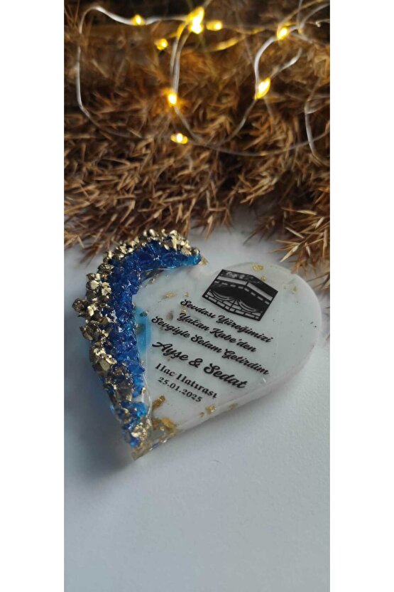 Hac Kabe Umre Hediyelik 10 Adet Epoksi Magnet Hatıra Hediyelik