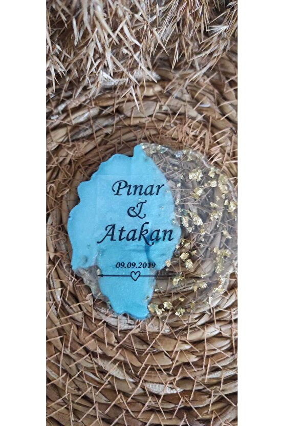 Epoksi Magnet 15 Adet Söz Nişan Kına Nikah Özel Gün Hatıra Hediyelik