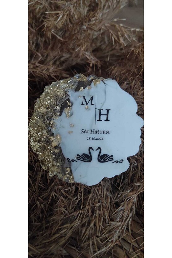 Epoksi Magnet 15 Adet Hediyelik Söz Nişan Kına Nikah Mevlüt Doğum Günü