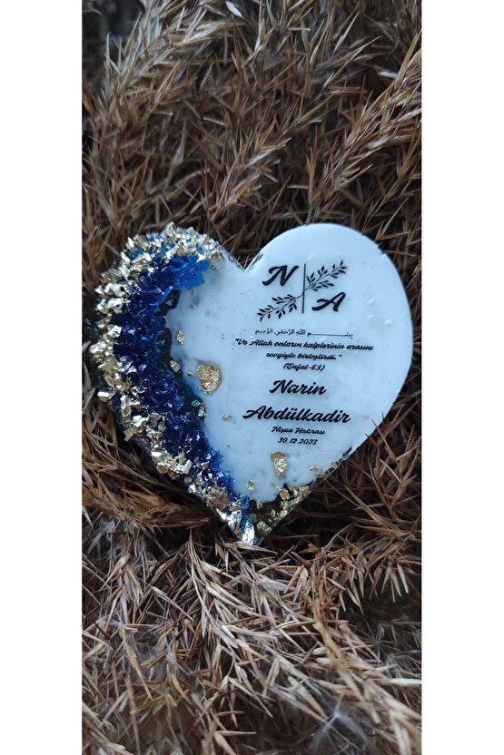 En Hayal Atölyem Epoksi Hediyelik Magnet 20 Adet Özel Tasarım Söz-nişan-nikah-kına-mevlüt