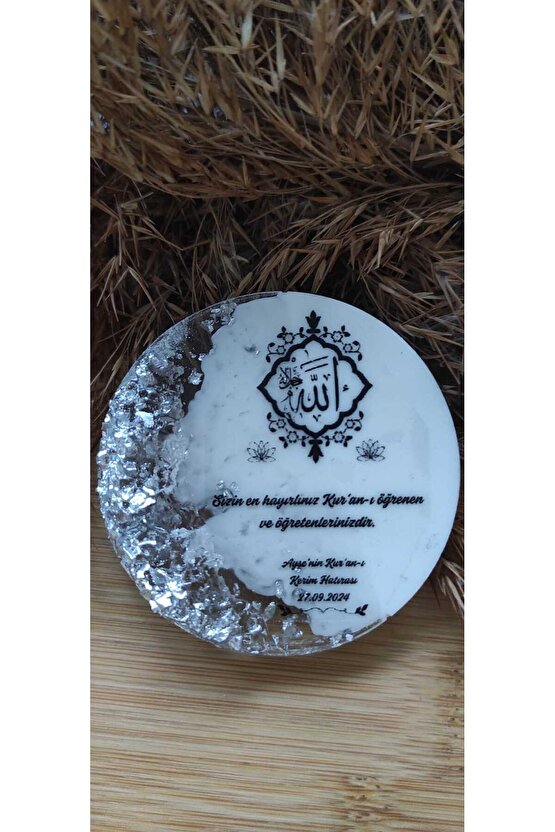 En Hayal Atölyem Epoksi Magnet 20 Adet Allah Lafzı Hatim Mevlüdü-kuran Kursu Mezuniyet