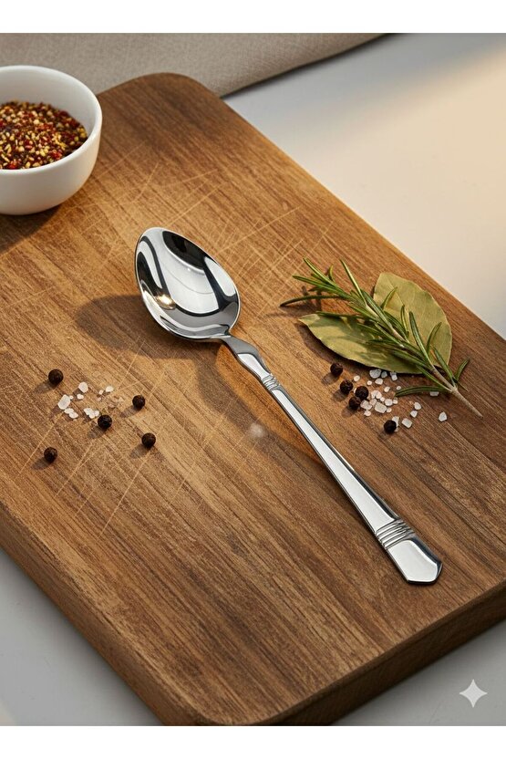 Premium 30 Parça Paslanmaz Çelik Çatal Kaşık Takımı 1810 304