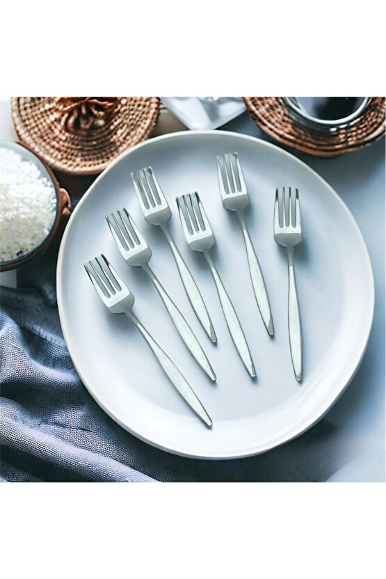 Lizbon Tatlı Çatalı 6 Adet