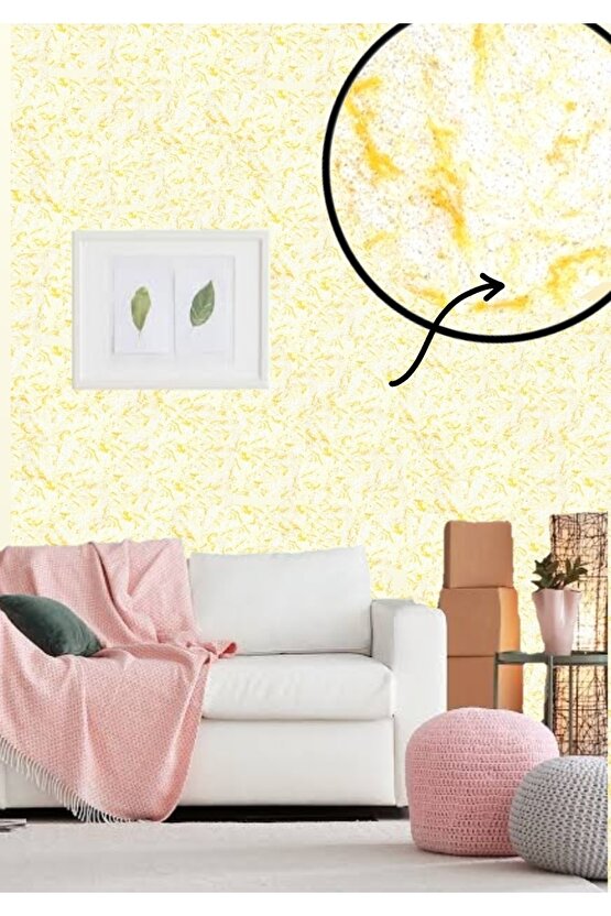 Organik Ipek Sıva - Dekoratif Yalıtım Sıvası - Ses & Isı & Nem Yalıtımı - Izo-064 - 4 M2