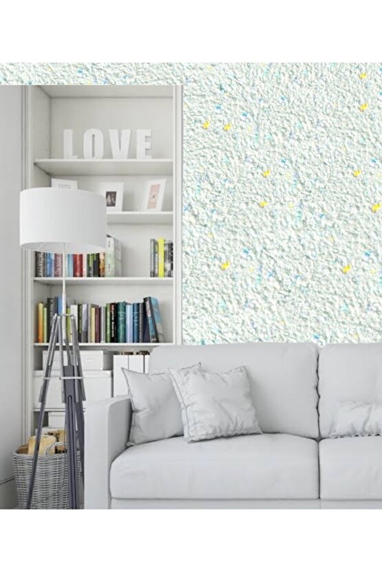 Organik Ipek Sıva - Dekoratif Yalıtım Sıvası - Ses & Isı & Nem Yalıtımı - Izo-023 - 4 M2