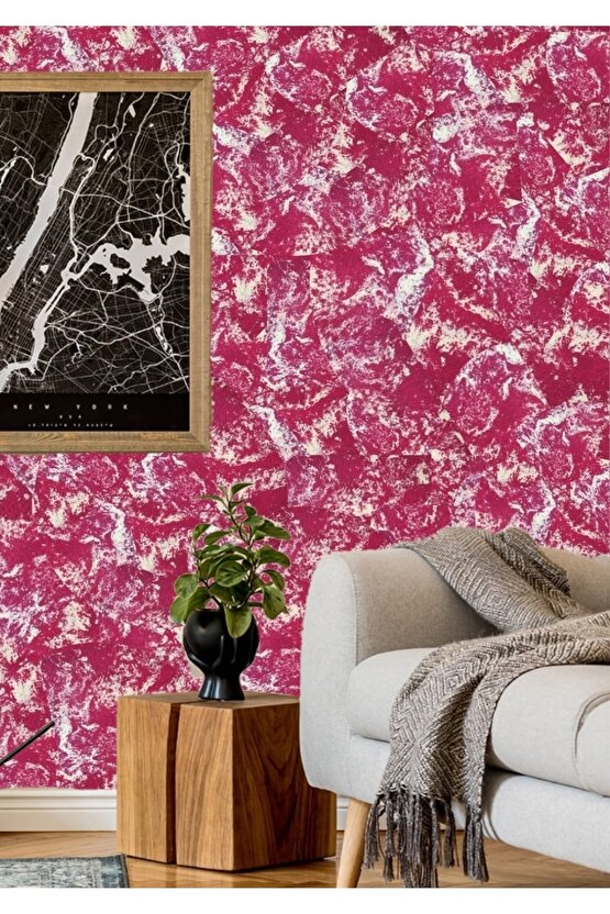 Organik Ipek Sıva - Dekoratif Yalıtım Sıvası - Ses & Isı & Nem Yalıtımı - Izo-031 - 6 M2 bordo