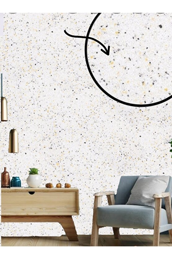 Organik Ipek Sıva - Dekoratif Yalıtım Sıvası - Ses & Isı & Nem Yalıtımı - Izo-042 - 4 M2