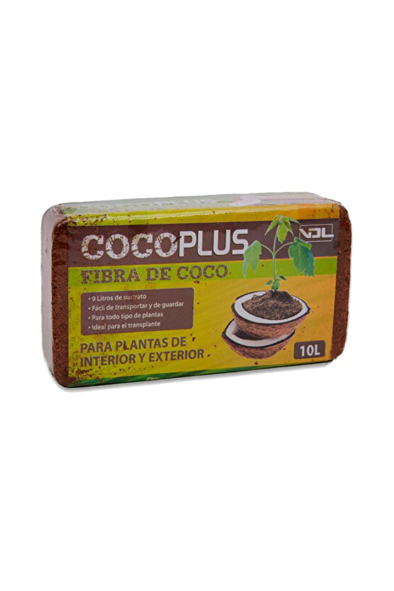 Coco Plus Cocopeat Blok 0.62 Kg 10 Litre