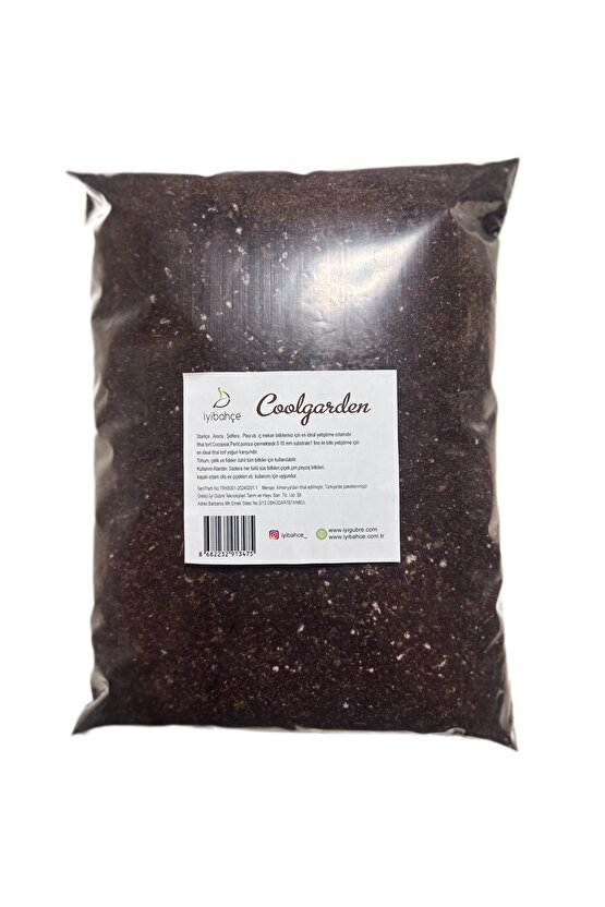 COOLGARDEN İÇ MEKAN BİTKİ TORFU 5 LT Starliçe-Areca-Şeflera-plea vb.
