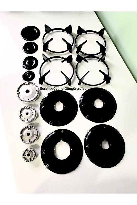 Kumtel,Termikel Birçok Marka Için Cam Ocak Izgara Takımı-Ankastre-Set Üstü Ocak Izgarası