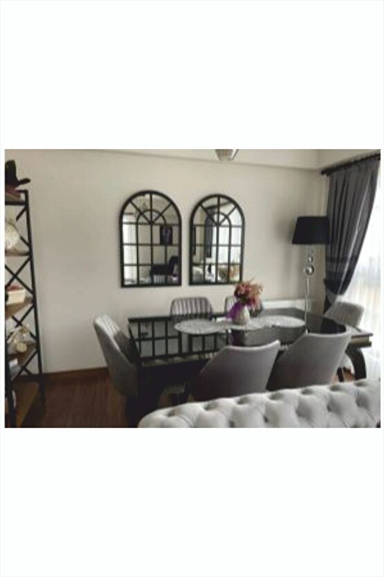 Dekoratif Pencere Ayna(65*100)