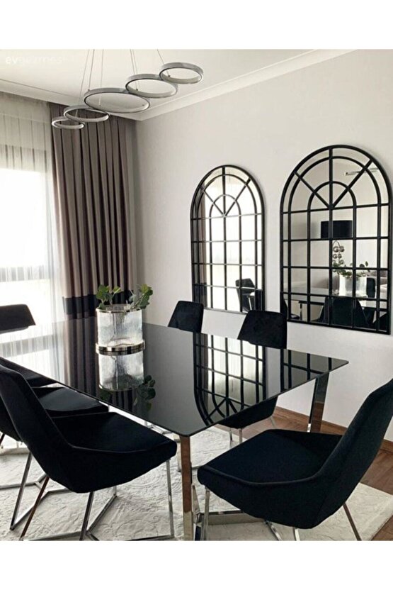 Dedeler Dekor Pençere Çerçeveli Ayna 80x110(2 ADET)