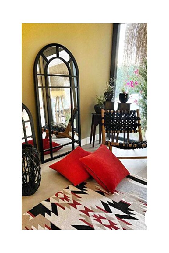 Pencere Model Dekoratif Boy Aynası