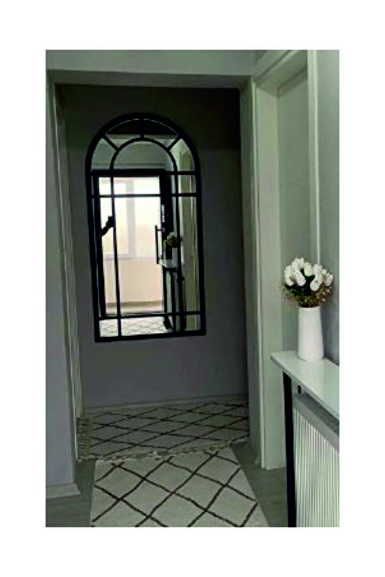 Pencere Model Dekoratif Boy Aynası