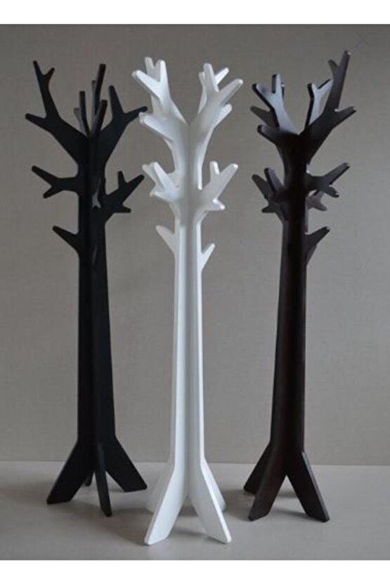 Dedeler Dekor Dekoratif Ağaç Askılık (LAKE CİLALI)