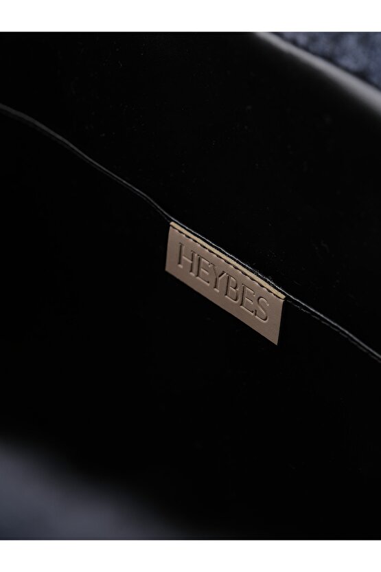 Heybes Kadın Gri Büyük Boy Keçe Kumaş Shopper Tote Omuz Çantası