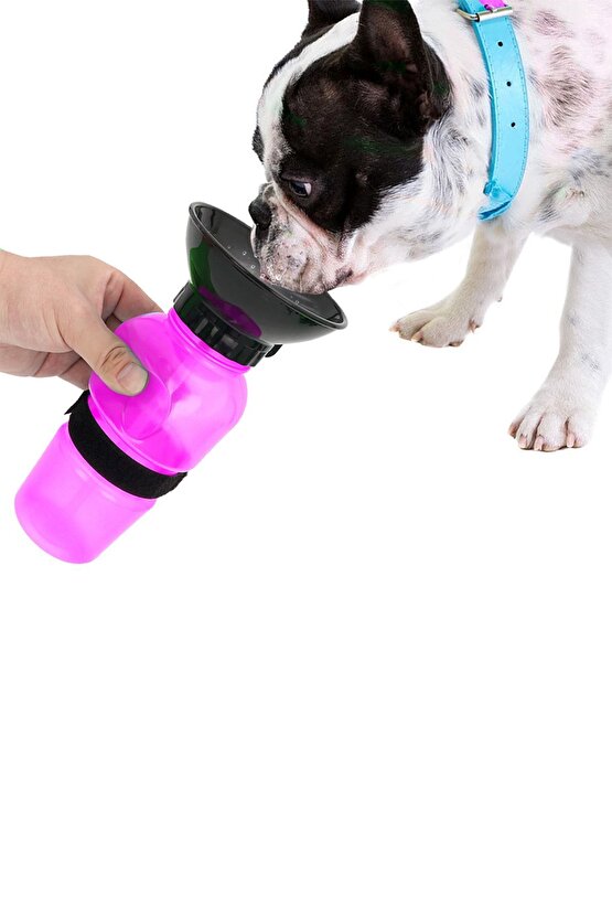 Köpek Seyahat Suluğu, Su Şişesi , Köpek Su Şişesi , Kedi Su Şişesi , Evcil Hayvan Suluğu 500ml