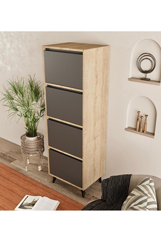 Bely Çok Amaçlı Dolap ve Ekmek Dolabı Safirmeşe