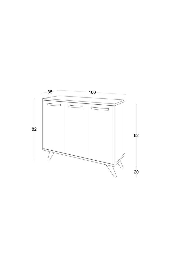 Piffa Çok Amaçlı Dolap