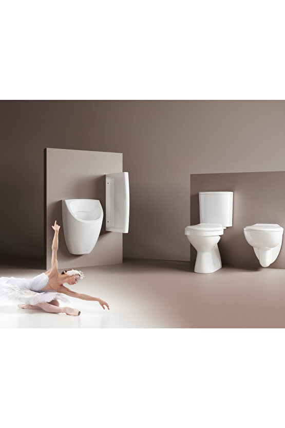 Natura Kanallı Alttan Çıkışlı Klozet Takım A051101h
