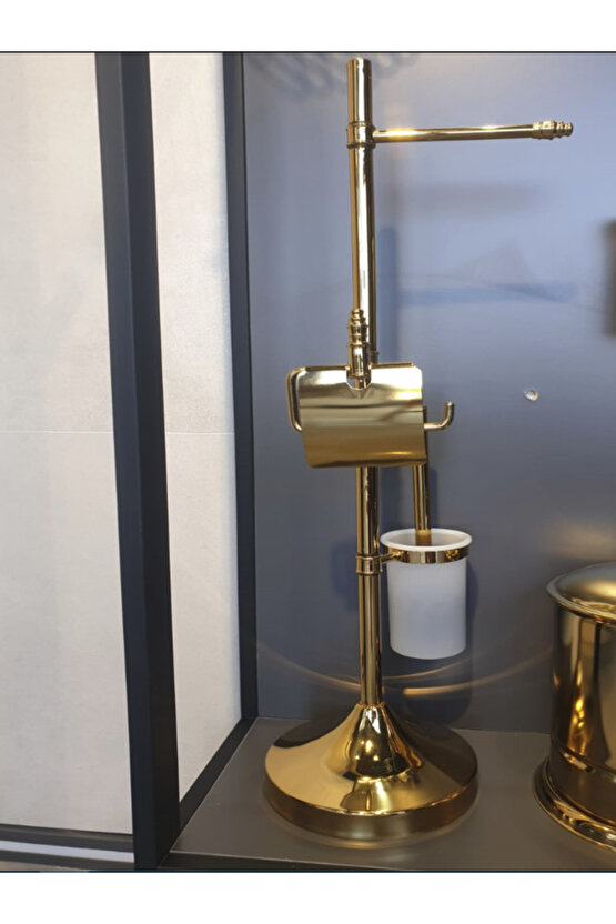 BELİNZA DELTA ALTIN AYAKLI SET 58021-A