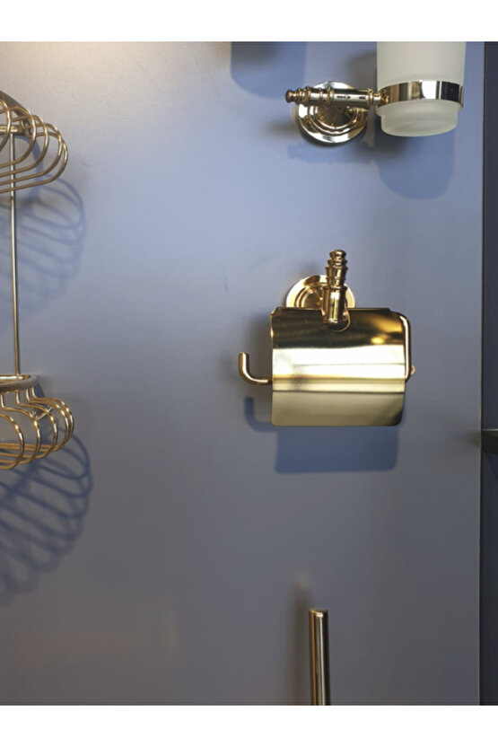 BELİNZA DELTA ALTIN KAPAKLI TUVALET KAĞITLIĞI 50624-A