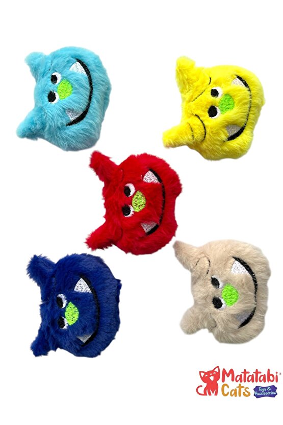 PİTY Peluş Kedi Oyuncağı–Matatabi İçerikli, Dayanıklı, Kediler İçin Eğlenceli Oyuncak