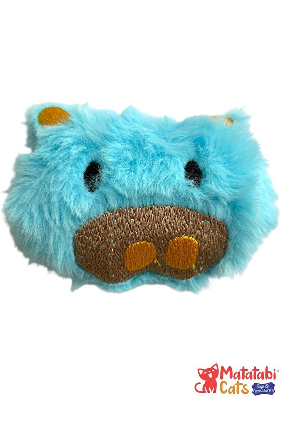 PİGGY Peluş Kedi Oyuncağı–Matatabi İçerikli, Dayanıklı, Kediler İçin Eğlenceli Oyuncak