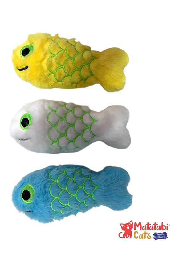 FİFY Peluş Kedi Oyuncağı-Matatabi İçerikli, Dayanıklı, Kediler İçin Eğlenceli Oyuncak