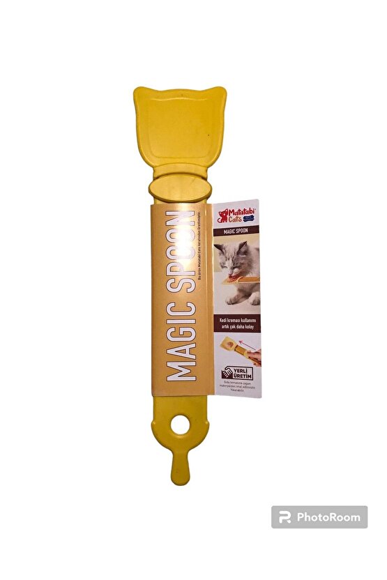 Magıc Spoon Kediköpek Krema Ödül Maması Yedirme Kaşığı(KOLAY KAŞIK) 3 LÜ
