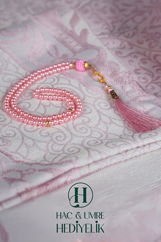 Seccade Tesbih Seti | Seccade Seti | Hediyelik Seccade | Hac Umre Hediyesi | Umre Dönüşü Hediye