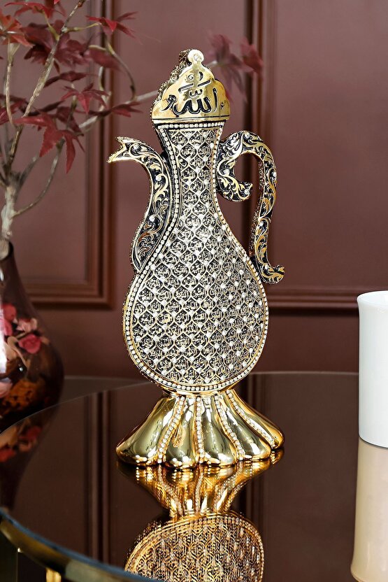 Dini Biblo | Hediyelik Figür | Dekoratıf Süs Obje | Dini Islami Hediye | Esmaül Hüsna Ibrik Biblo