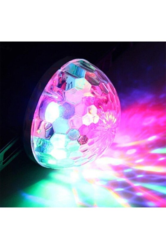 Araç Içi Sese Duyarlı Mini Disko Topu Led Usbli -telefon Uyumlu