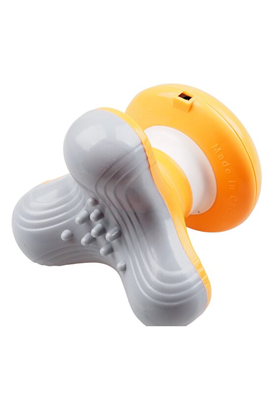 Mini Masaj Aleti Usbli Pilli Masaj Aleti Turuncu Taşınabilir