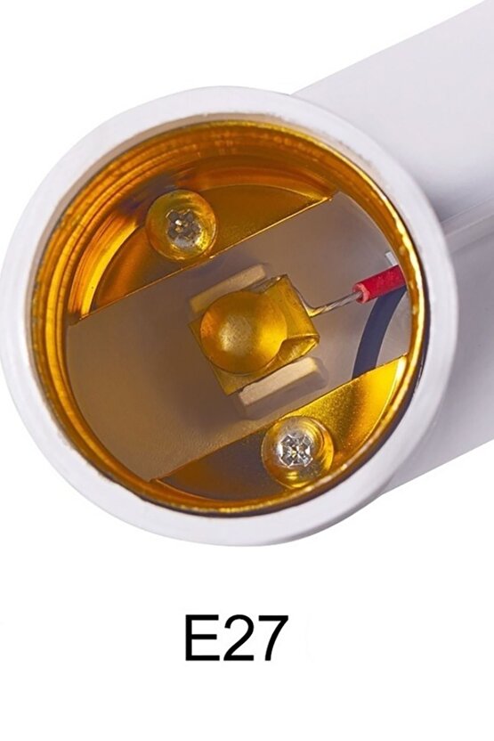 E27 3Lü Duy Çoğaltıcı - Lamba Duy Çoklayıcı - E 27 3 In 1 Ampul Duy Çoğaltma Studio Lamp