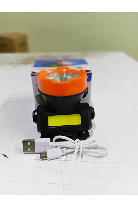 Wl-00134 400 Lümen Micro Usb Şarjlı Kafa Feneri Su Geçirmez Kafa Lambası Lithium Batarya