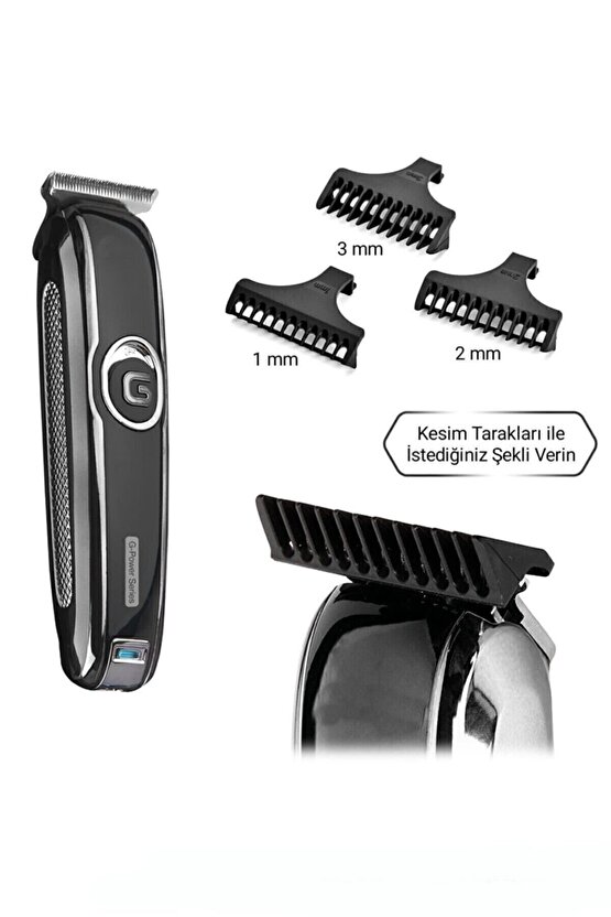 Güçlendirilmiş T Bıçaklı Turbo Güçlü Saç Sakal Tıraş Makinesi Rd6050 Rd 6050