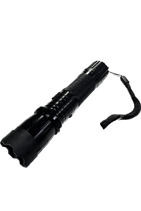 Profesyonel Police Type Şarjlı El Feneri 1101 El Fenerli Çelik