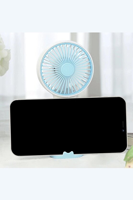 Taşınabilir Şarjlı Mini El Vantilatörü