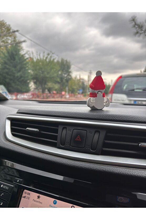 Kardan Adam Araba süsü - Araç İçi Aksesuar Sevimli Kardan Adam Figürü