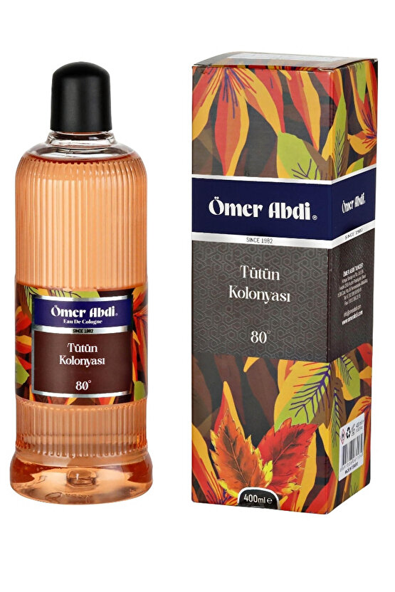 Tütün Kolanyası 80 Derece Pet Şişe 400ml-Tütün Kolonyası