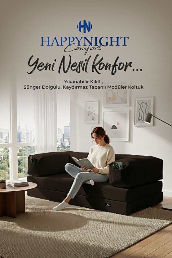 Sofya Aktivite Koltuğu | Oyun Koltuğu | Sünger Koltuk | Sinema Koltuğu | 90x180